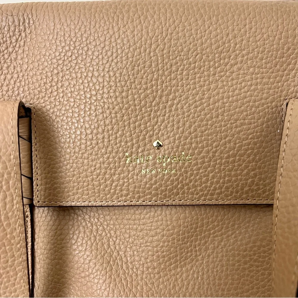 🎀 Kate Spade Tan Tote Shoulder Bag - Picture 2 of 14